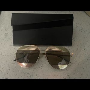 Christian Dior Aviator Sunglasses NWOT